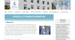 Desktop Screenshot of clinique-bonnefon.fr