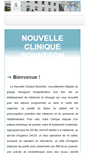 Mobile Screenshot of clinique-bonnefon.fr